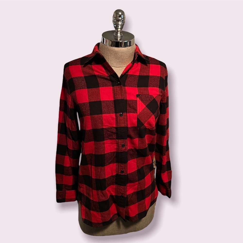 Madewell Buffalo Plaid Lumberjack Flannel Button Down shirt